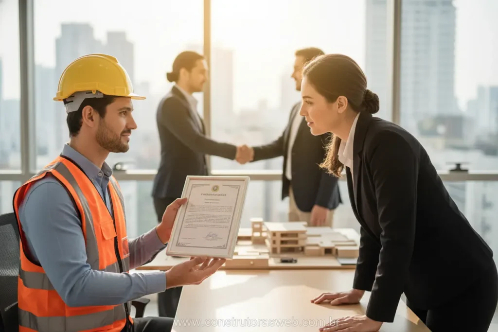 Checklist para verificar licenças e reputação da construtora